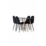 Matgrupp Danburi med Polar matstolar, 120 × 60 cm