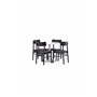 Matgrupp Hamden med Montros matstolar