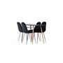 Matgrupp Danburi med Polar matstolar, 120 × 60 cm