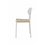Matstol Polly, Natur/Vit