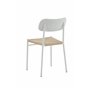 Matstol Polly, Natur/Vit
