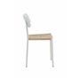 Matstol Polly, Natur/Vit