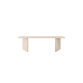 Matbord Skagen, 240 × 100 cm, Beige