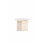 Runt soffbord Smögen, Ø40 cm, Beige