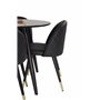 Matgrupp Plaza med Velvet matstolar