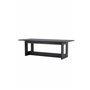 Matbord Milly, 235 × 100 cm, Svart