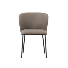 Matstol Edina, Brun/Svart