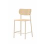 Barstol Polly, Beige/Vitlaserad