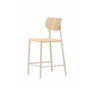 Barstol Polly, Beige/Vitlaserad