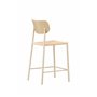 Barstol Polly, Beige/Vitlaserad