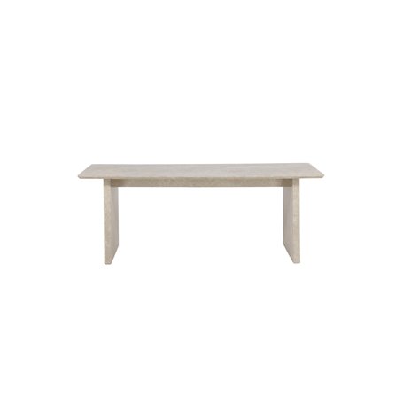 Matbord Vail, 200 × 100 cm, Beige