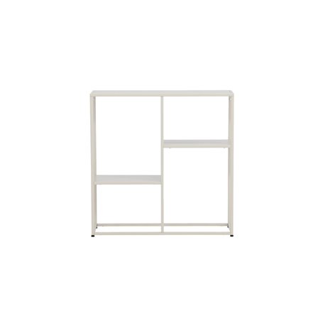Sidobord Staal, Beige