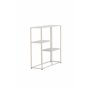 Sidobord Staal, Beige
