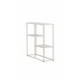 Sidobord Staal, Beige
