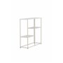 Sidobord Staal, Beige