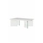 Soffbord Ester, 120 × 80 cm, Vit