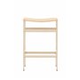 Barstol Polly, Beige/Vitlaserad