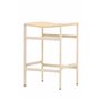 Barstol Polly, Beige/Vitlaserad