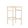 Barstol Polly, Beige/Vitlaserad