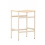 Barstol Polly, Beige/Vitlaserad