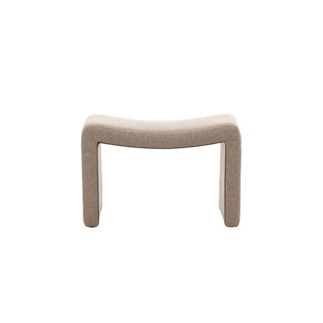 Fåtölj Bonn Ottoman, 70 × 45 cm, Brun