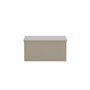Sidobord Lenox, 80 × 60 cm, Beige