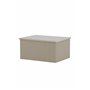 Sidobord Lenox, 80 × 60 cm, Beige