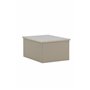 Sidobord Lenox, 80 × 60 cm, Beige