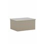 Sidobord Lenox, 80 × 60 cm, Beige