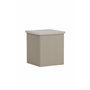 Sidobord Lenox, 40 × 40 cm, Beige