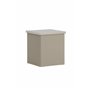 Sidobord Lenox, 40 × 40 cm, Beige