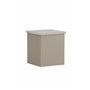 Sidobord Lenox, 40 × 40 cm, Beige