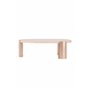Soffbord Kres, 125 × 71 cm, Pink