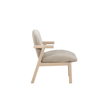 Fåtölj Rile, 67 × 74 cm, Beige