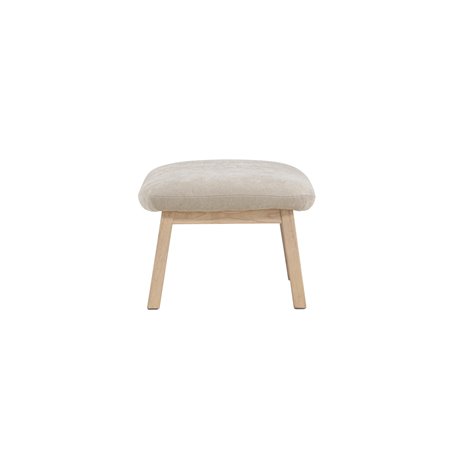Fåtölj Rile Ottoman, 70 × 60 cm, Beige