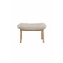 Fåtölj Rile Ottoman, 70 × 60 cm, Beige