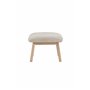 Fåtölj Rile Ottoman, 70 × 60 cm, Beige