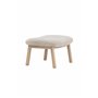 Fåtölj Rile Ottoman, 70 × 60 cm, Beige