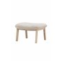 Fåtölj Rile Ottoman, 70 × 60 cm, Beige