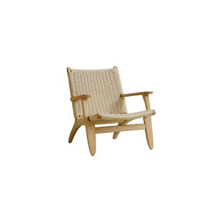 Fåtölj Lazy fåtölj, 71 × 75 cm, Whitewash