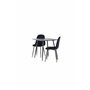 Matgrupp Polar med Polar matstolar, 75 × 75 cm