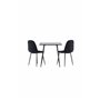 Matgrupp Polar med Polar matstolar, 75 × 75 cm