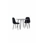 Matgrupp Polar med Polar matstolar, 75 × 75 cm
