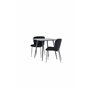 Matgrupp Polar med Modesto matstolar, 75 × 75 cm