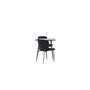 Matgrupp Polar med Modesto matstolar, 75 × 75 cm