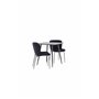 Matgrupp Polar med Modesto matstolar, 75 × 75 cm
