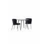 Matgrupp Polar med Modesto matstolar, 75 × 75 cm