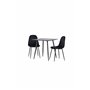 Matgrupp Polar med Polar matstolar, 75 × 75 cm