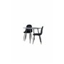 Matgrupp Polar med Polar matstolar, 75 × 75 cm