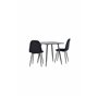 Matgrupp Polar med Polar matstolar, 75 × 75 cm